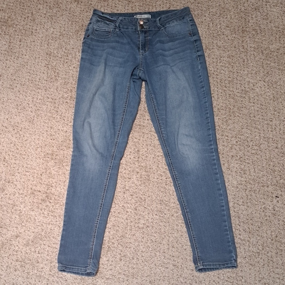 MUDD girls 16 mid-rise Jean leggings